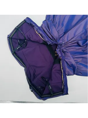 Tadashi Shoji Strapless Mini Dress Purple Size 0 Vintage 90’s Irridescent thumbnail 6