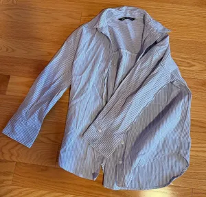 ZARA Striped Top thumbnail 1