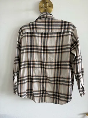 Old Navy The Boyfriend Shirt Flannel thumbnail 2