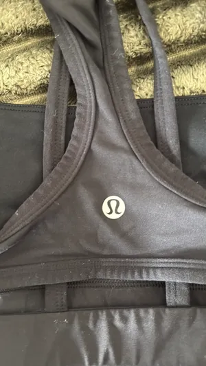 Lululemon Sports Bra Black  thumbnail 3