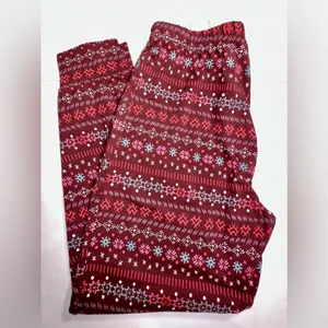 NWT AERIE geometric shapes leggings with‎ cuffed hems - medium thumbnail 4