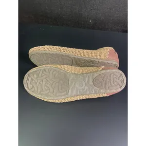 The Sak Women's Gold & Brown Knitted Shoes/Flats SIze 10 SKU 1823 thumbnail 5