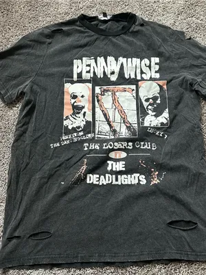 Dolls Kill Black Pennywise The Deadlights Graphic Tee thumbnail 2