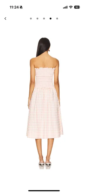 For Love & Lemons Gingham Dress thumbnail 4