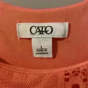 Size large‎ coral Cato short sleeve thumbnail 2