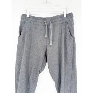 PACT Organic Cotton Cinched Tapered Leg Joggers Women's‎ M Gray Athleisure thumbnail 4