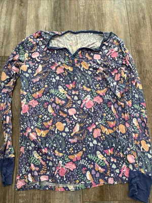 Little Sleepies Woodland Magic Twilight Women’s pajama set size small thumbnail 6