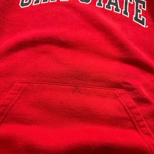 Vintage Champion Ohio State Buckeyes Sports Wear Hoodie Red thumbnail 6