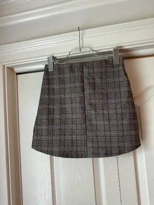 Plaid mini skirt thumbnail 4
