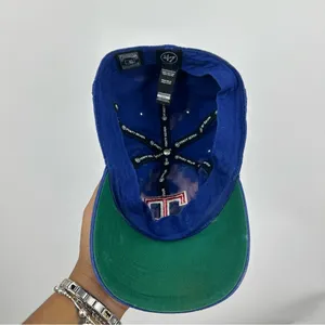 47 Brand Texas Rangers Custom Bleach Splatter Dad Hat 2XL Baseball thumbnail 6