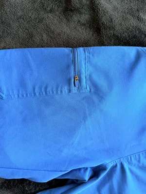 Figs blue Technical Collection pull up pants, elastic waist, pockets, ankle, M/P thumbnail 10