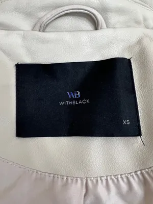 WB Melissa faux leather bicker jacket size Xs thumbnail 8