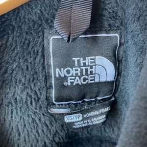 North Face Black Zip Cozy Fuzzy Fleece Long Sleeve Sport Jacket XS thumbnail 5
