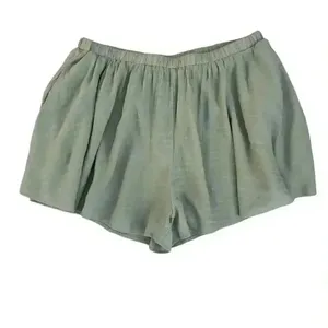 Lulus Sage Green Lined Flowy Lightweight Elastic Waist Pockets SZ XL #2001 thumbnail 3