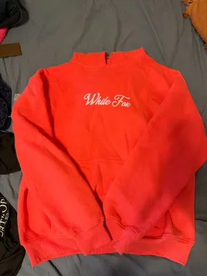 White fox Boutique Hoodie thumbnail 3