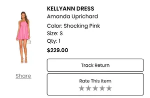 Amanda Uprichard Dress thumbnail 2