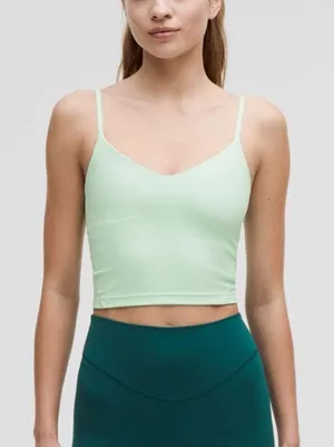 Lululemon Align Cropped Cami Tank Top Sea Mist Green thumbnail 1