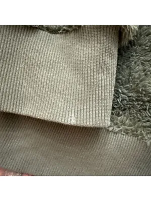 Evy's Tree Hadley Green Striped Plush Jacket 2X thumbnail 11