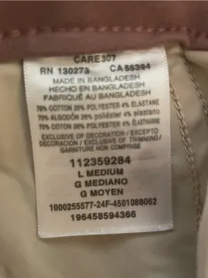 Lee Workwear Dusty Rose Wide Leg Pants Size Medium retro utility feminine retro thumbnail 7
