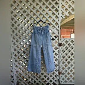 Free people CRVY Outlaw Wide-Leg Jeans thumbnail 4