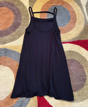 Garage Clothing Black Sleeveless Cage Back Cutout Stretchy Dress Sundress Medium thumbnail 2