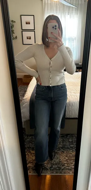 Gap sparkly cardigan thumbnail 1