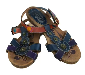 Spring Step L'Artiste Hemlock Women Leather Strappy Sandals Size‎ 36 thumbnail 1