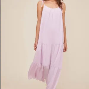 ASTR The Label Namaste Relaxed Fit Pullover Summer Vacation Maxi Dress Lilac thumbnail 2