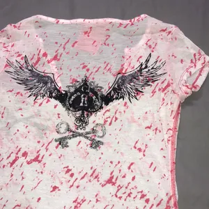 Guess Jeans Rhinestone V Neck thumbnail 3