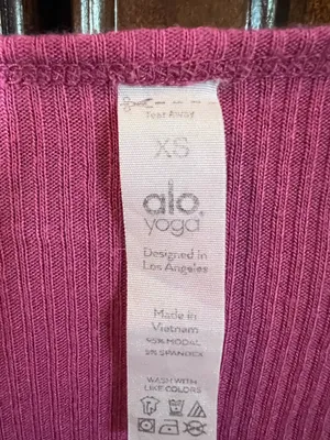 Alo Long Sleeve Yoga Top thumbnail 3