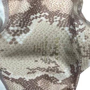 Varley Albury Bike Shorts Champagne Snake‎ Print Size XL thumbnail 7