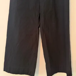 Maeve Anthropologie The Colette Wide Leg Crop Pants Black High Rise Womens Sz 32 thumbnail 2