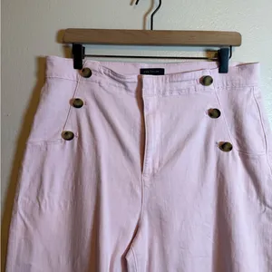 Ann Taylor Sculpting Pocket‎ High Rise Sailor Crop Jeans thumbnail 3