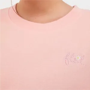 NWT For Love & Lemons Alex Peach Pullover Sweatshirt M Winter Pink Floral thumbnail 3
