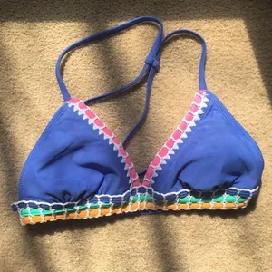 Xhilaration Multi Color Bikini Top thumbnail 1