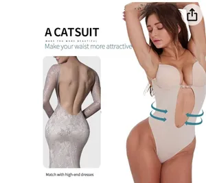 Hbd Xy Women's Shapewear Party Dress Sheer Straps Invisibl. New Without Tag thumbnail 3