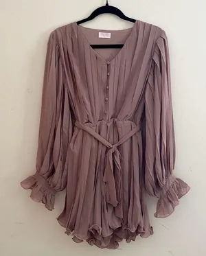 Pink Lily | Long Sleeve Romper/Dress thumbnail 4