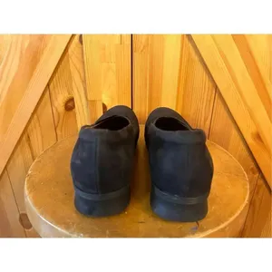 Clarks Women's Aubria Fay Slip On Size 9 Black Nubuck Shoe thumbnail 4