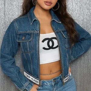 Vintage Tommy Hilfiger Denim Jean Jacket Women’s thumbnail 8