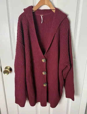 Free People Swim Too Deep Cardi M thumbnail 1