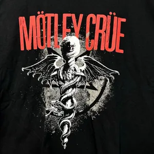 Motley Crue Dr Feel Good Album Cover Art Heavy Metal Tee L thumbnail 3