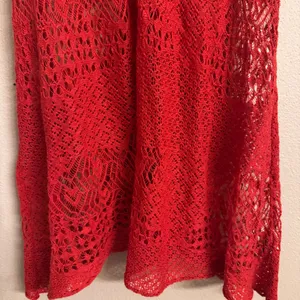 FREE PEOPLE Crochet‎ Back Tie Up Tank thumbnail 2