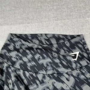 Gymshark Leggings Womens Small Black Camo Ankle Skinny Yoga Running Gym Pants thumbnail 7