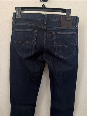 Ralph Lauren RL Stacked Skinny Jeans Dark Wash Indigo Denim Size‎ 28 thumbnail 9