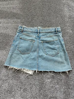Women’s Paris Atelier & Other Stories Two-Toned Denim Skirt thumbnail 4