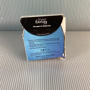 L’eggs Sheer Energy 360 Degree Medium Support Leg Jet Black Size Q Pantyhose thumbnail 3