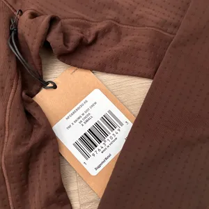 SKIMS THE NORTH FACE X DOTKNIT LONG SLEEVE TOP in cocoa thumbnail 5