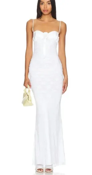 Majorelle Revolve Leonie White Maxi Dress thumbnail 1