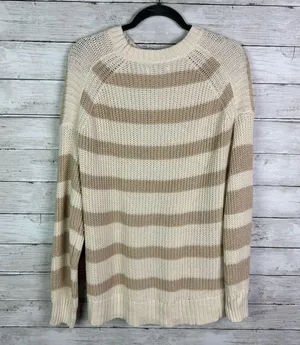 American Eagle Striped Crewneck Sweater Size Medium thumbnail 3