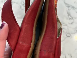 Keen Red Orange Strappy‎ Thong Flip Flop Sandals Shoes Size 8 thumbnail 6